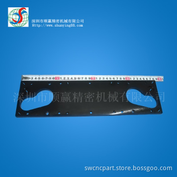 Motor Base, Plate Laser Cutting, Welding, CNC Milling Stainless Steel, Fabricated Transportation Lock